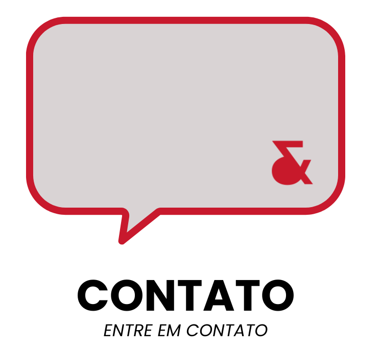 Ícone de balão de texto para contato